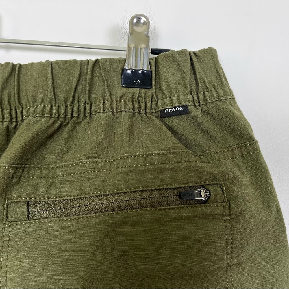 Prana Double Peak Cargo Skort Olive Green Mini Casual Resort Wear Size 6 - Picture 7 of 11